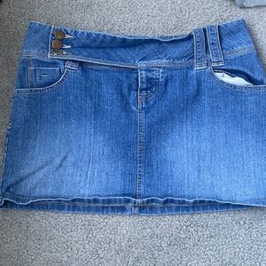 Mini skirt jean size 9